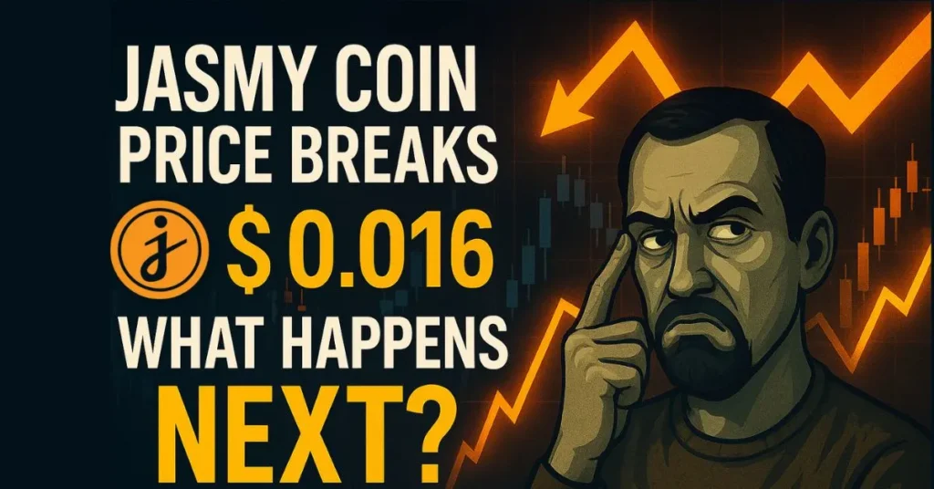 Jasmy Coin Price Breaks $0.016